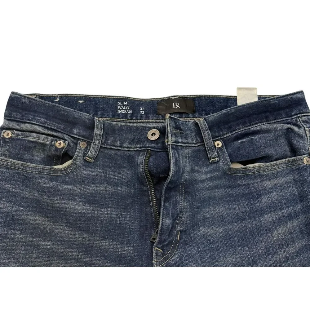 Banana-republic Men's Blue and Navy Jeans
